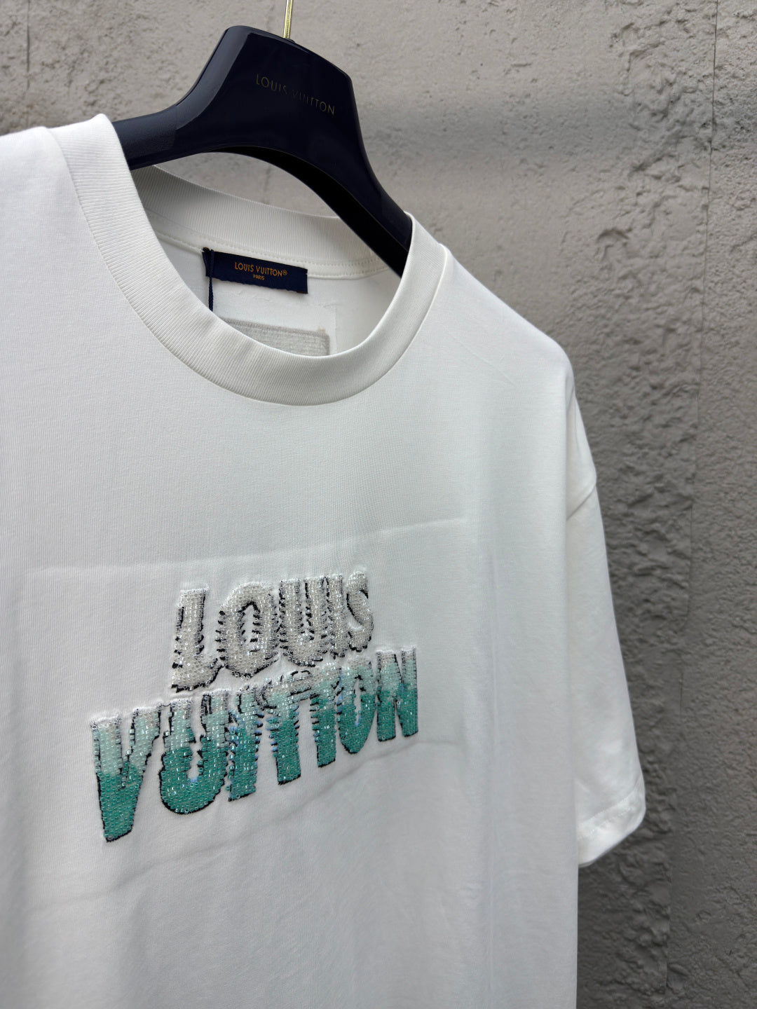 LOUIS VUITTON Beaded T-Shirt
