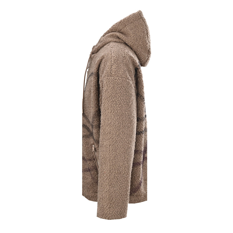 LOEWE Lambswool Hooded Jacket