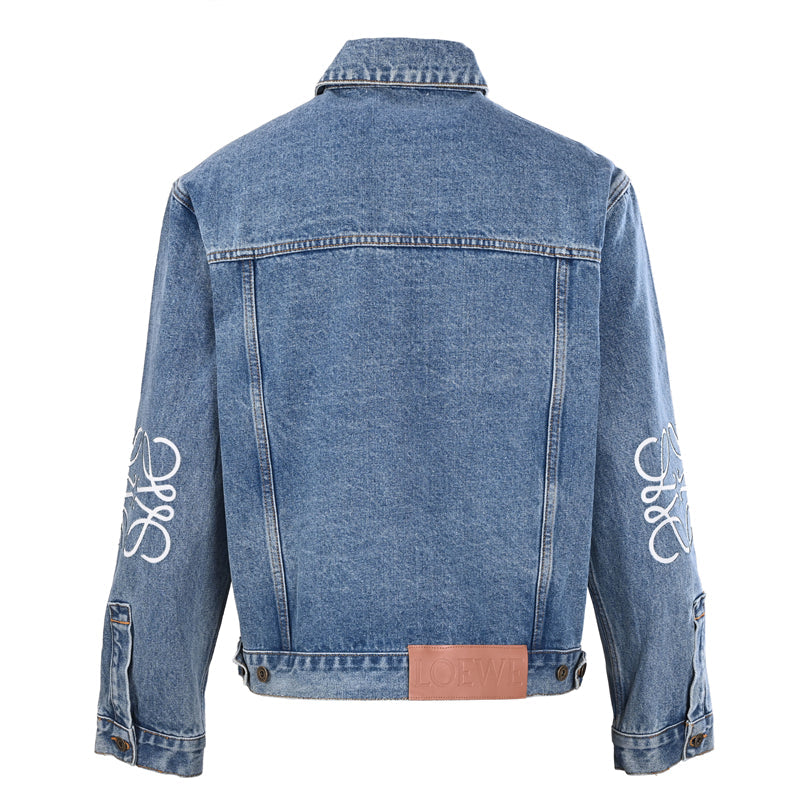 LOEWE Embroidered Denim Jacket
