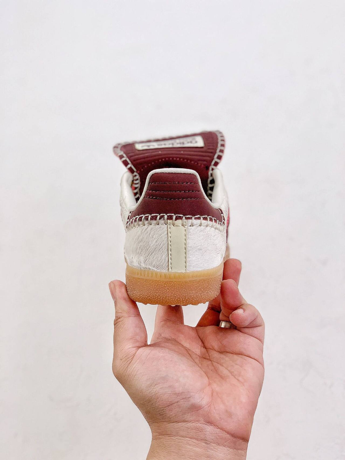 adidas x Wales Bonner Samba Pony Cream White