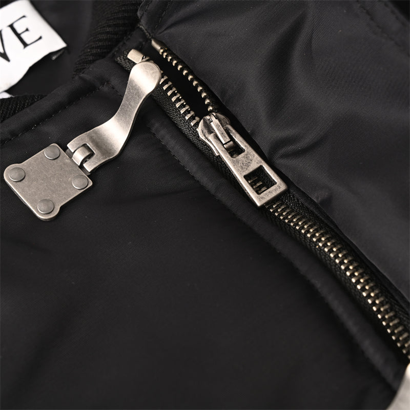 LOEWE Hook-Fastening Pilot Cotton Jacket