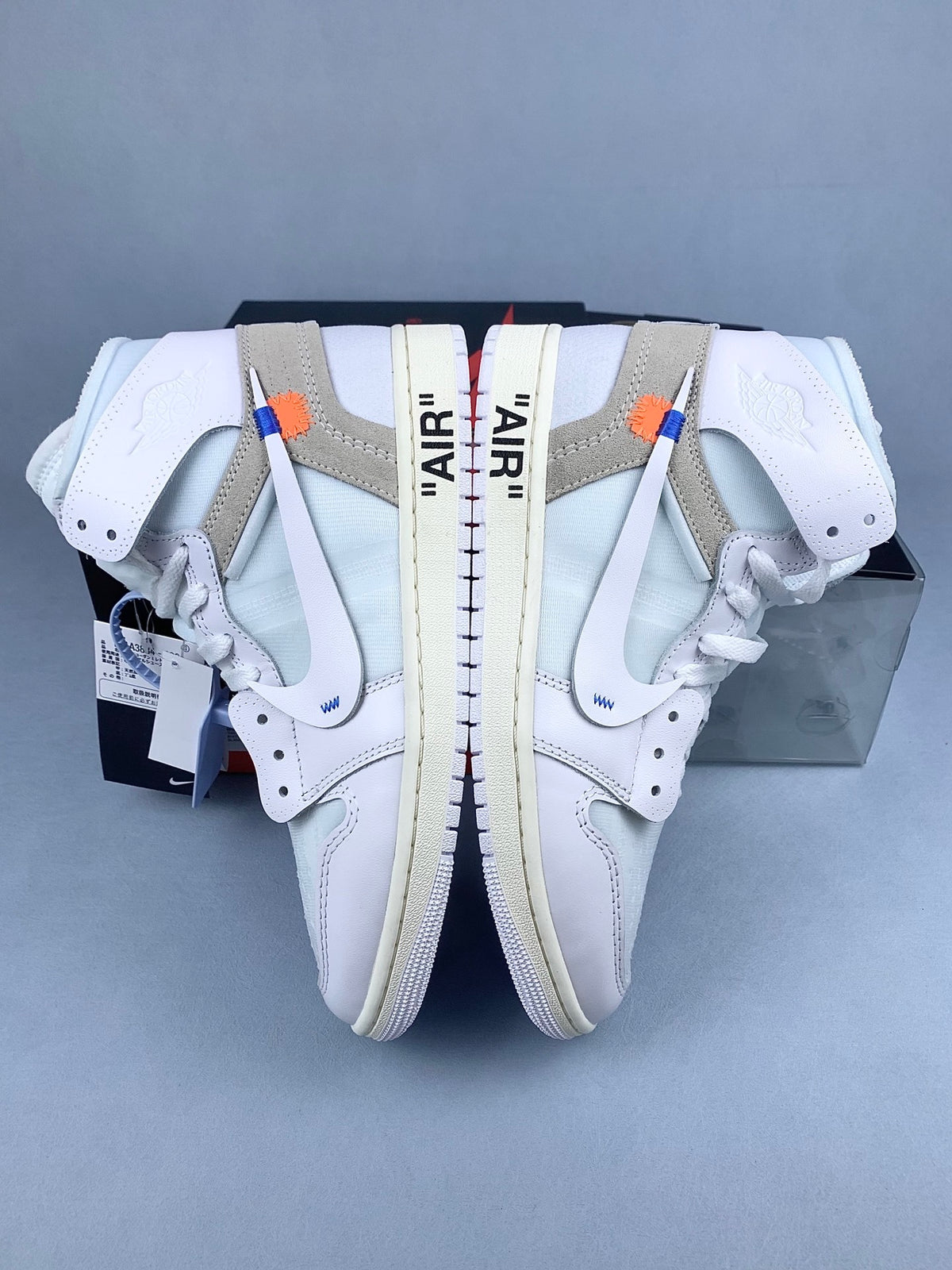 Air Jordan 1 High OG x Off-White "Triple White" AA3834-100