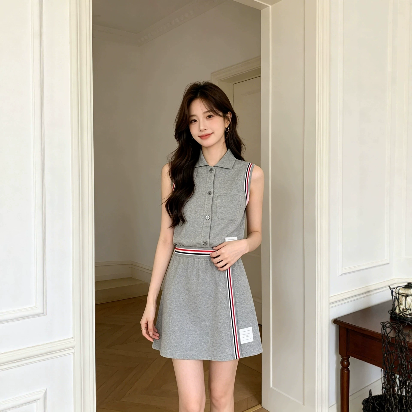 New Sleeveless Lapel Cardigan Vest