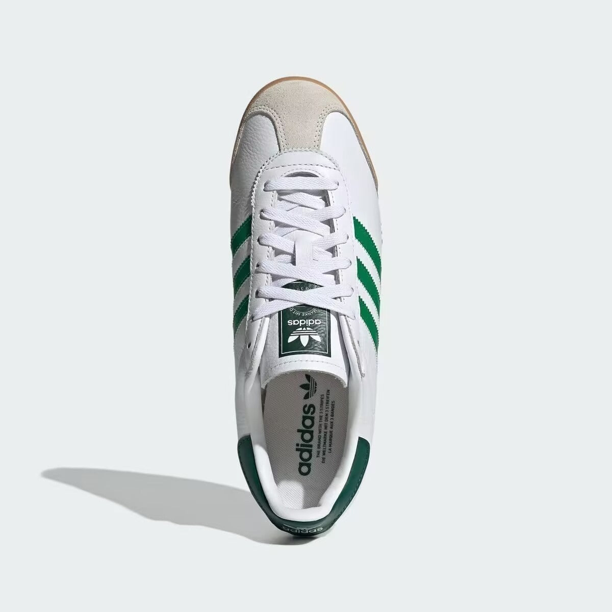 adidas  White College Green Sneakers