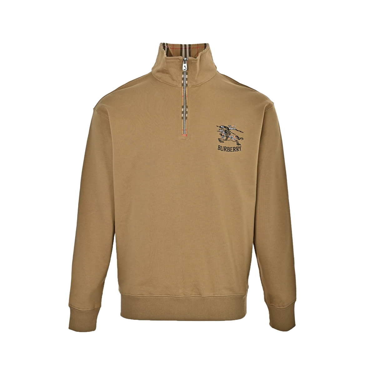Burberry Half-Zip Collar Sweatshirt