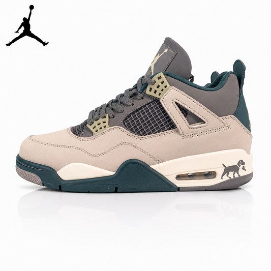 Air Jordan 4 Sole Silver-Grey Phantom