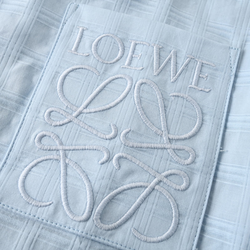 LOEWE Pure Cotton Short-Sleeve Shirt