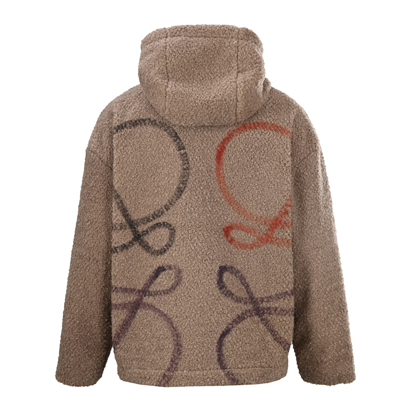 LOEWE Lambswool Hooded Jacket