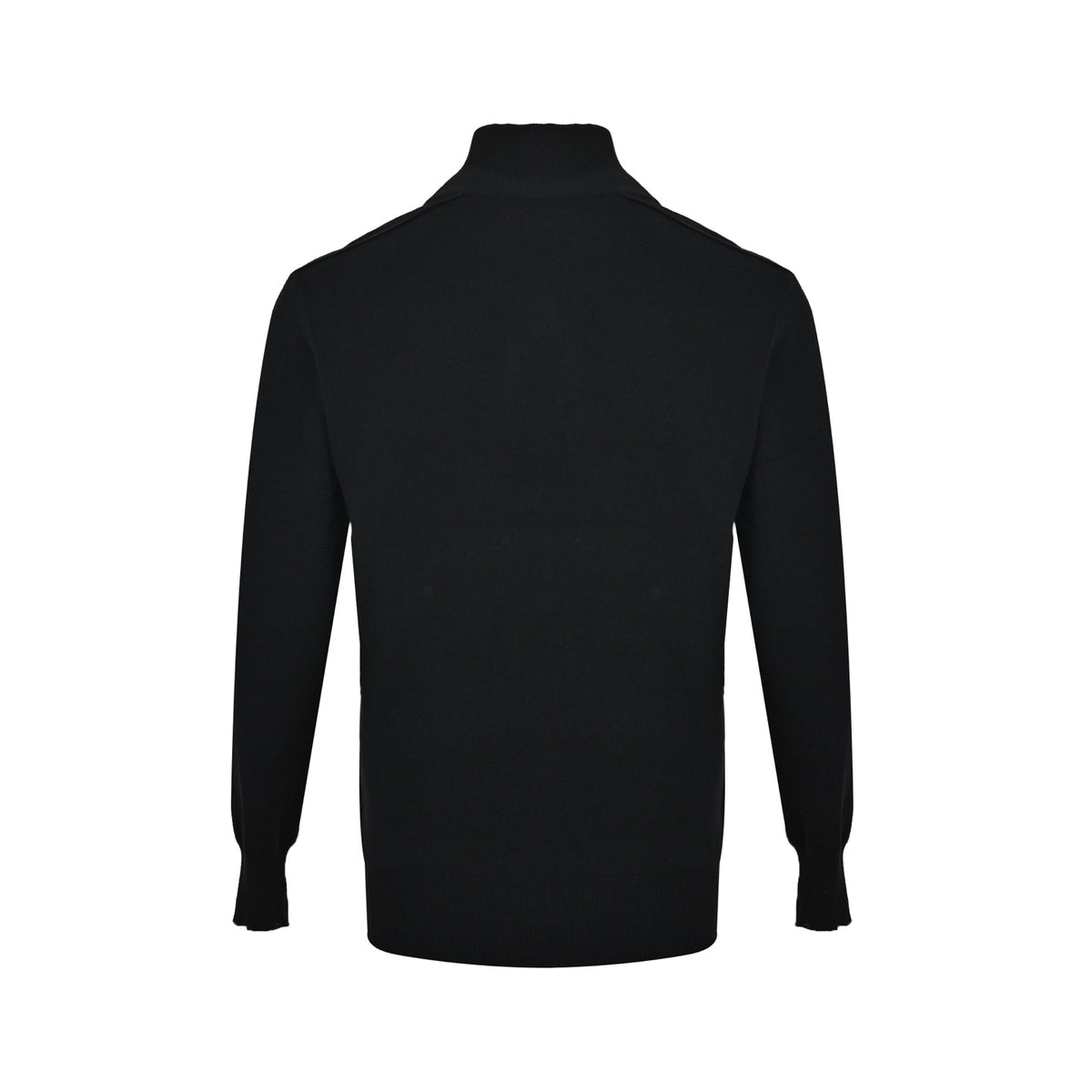 Burberry Half-zip wool knit sweater