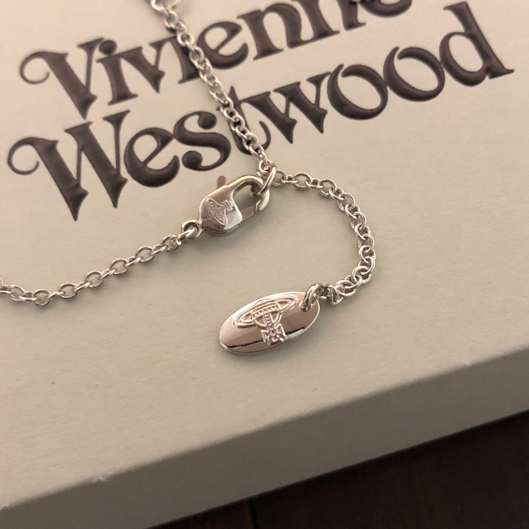 Vivienne Westwood Sparkling Clavicle Necklace