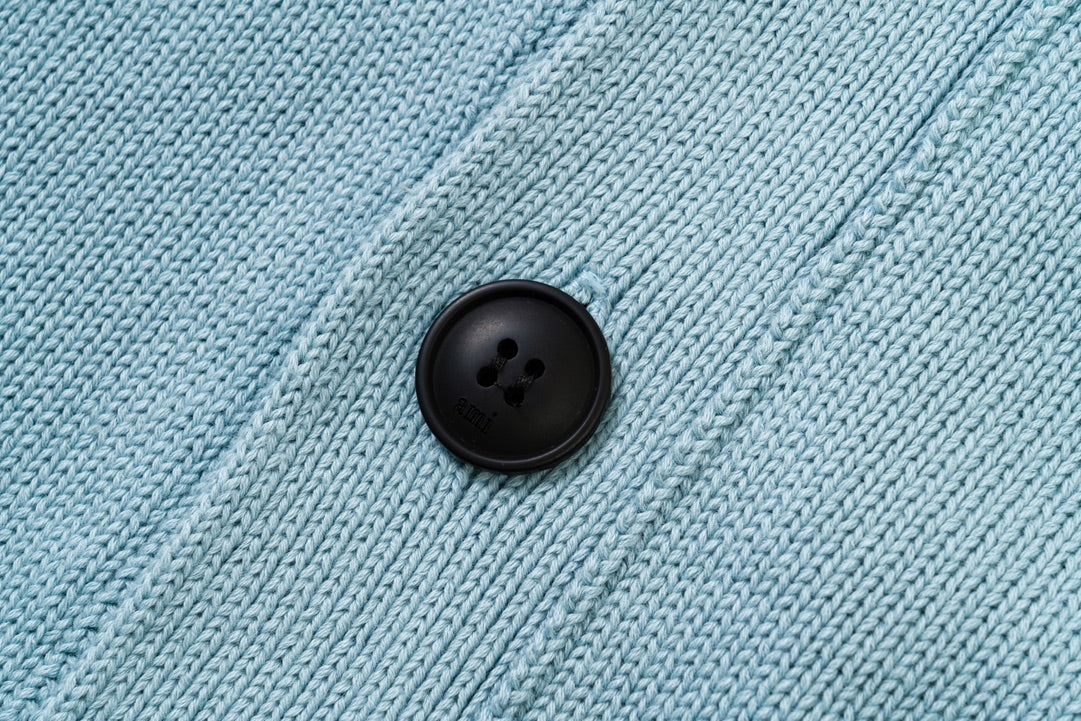 AMIPARIS Cotton & Wool Cardigan - Premium Blend Knitwear