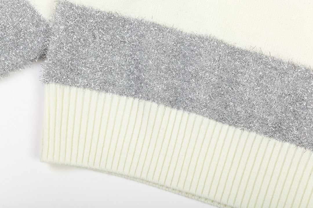 AMIPARIS Cotton & Wool Sweater - Premium Blend Knitwear