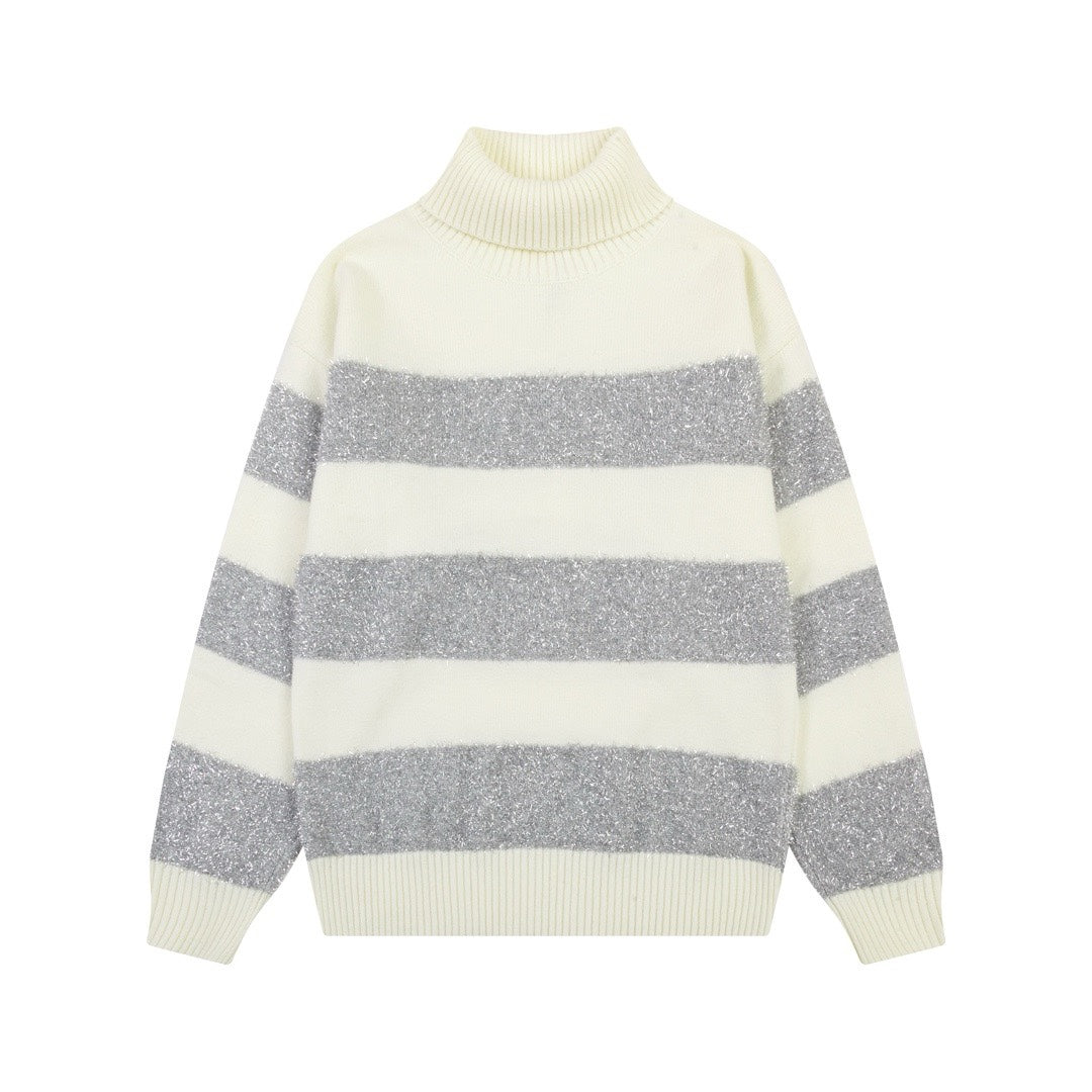 AMIPARIS Cotton & Wool Sweater - Premium Blend Knitwear