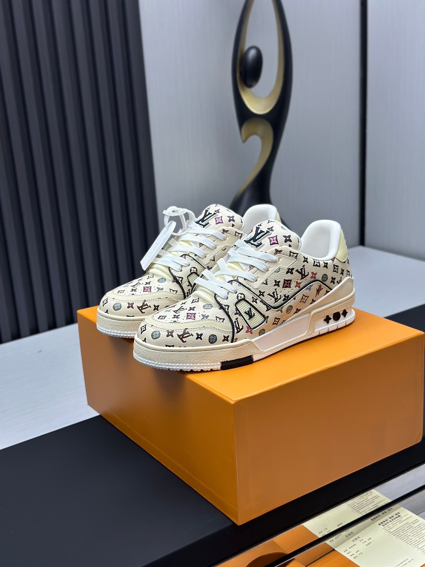 LV Classic Runway-Style Sneakers