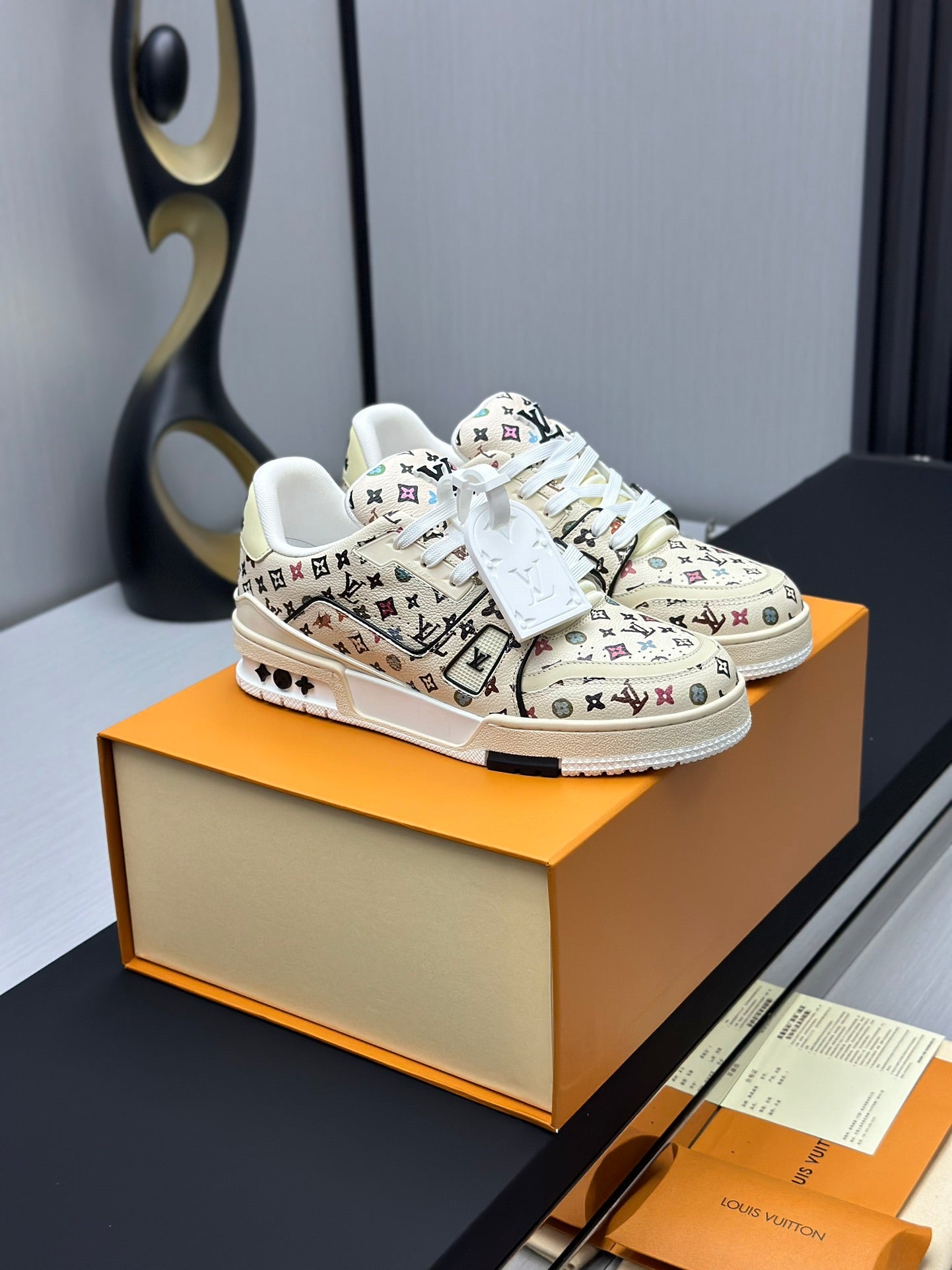 LV Classic Runway-Style Sneakers