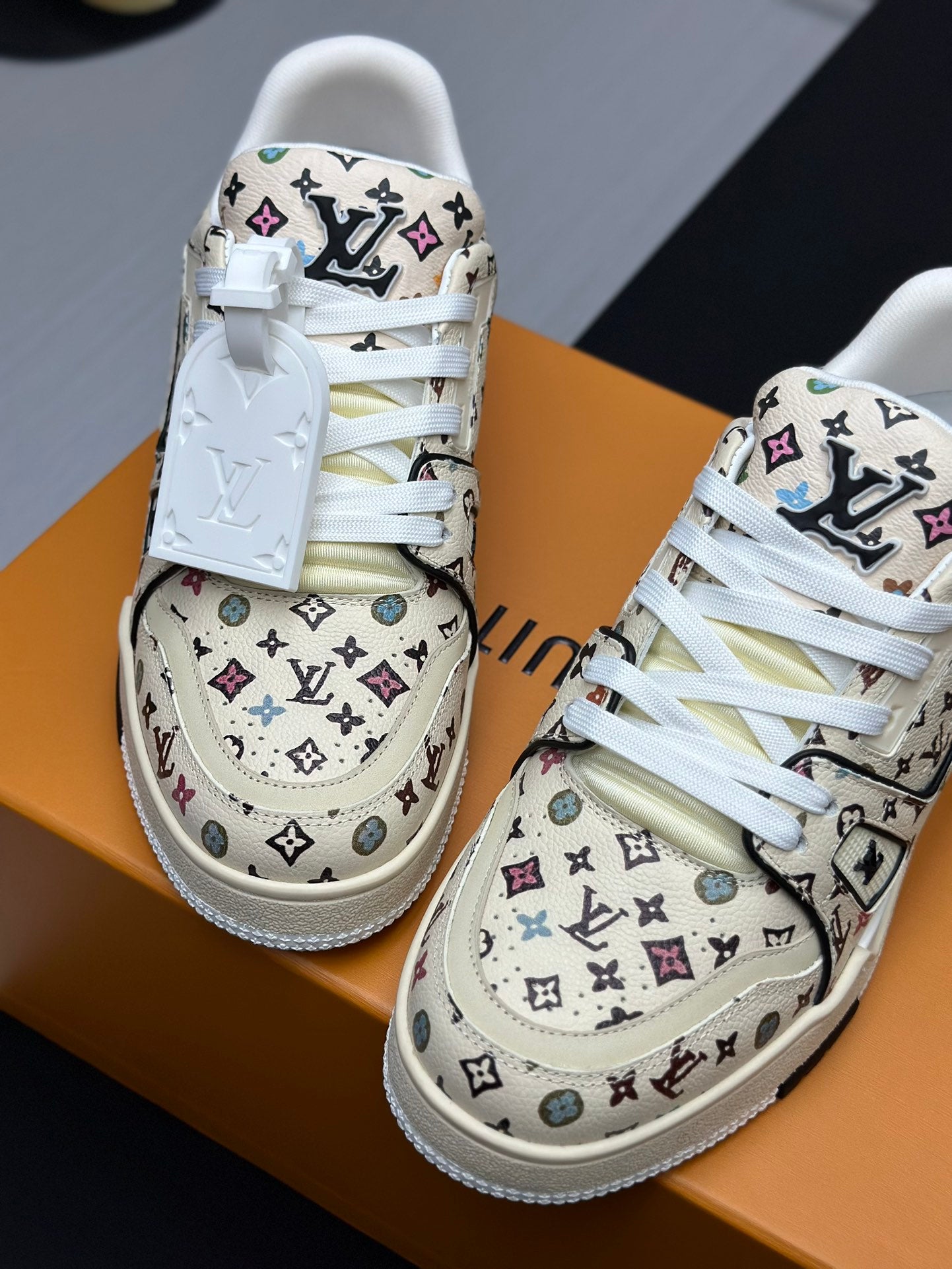 LV Classic Runway-Style Sneakers