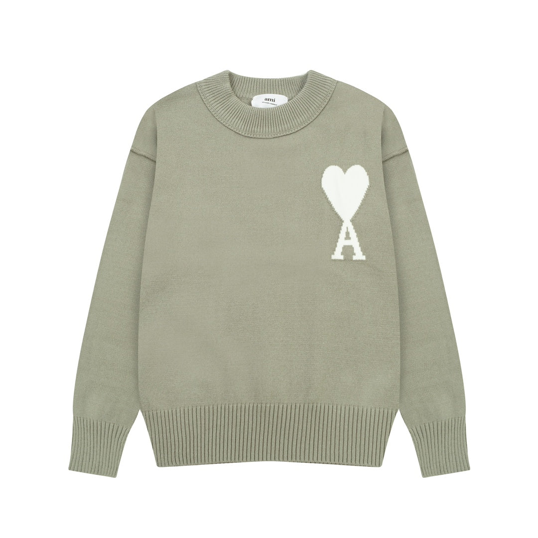 AMIPARIS Cotton & Wool Sweater - Premium Blend Knitwear