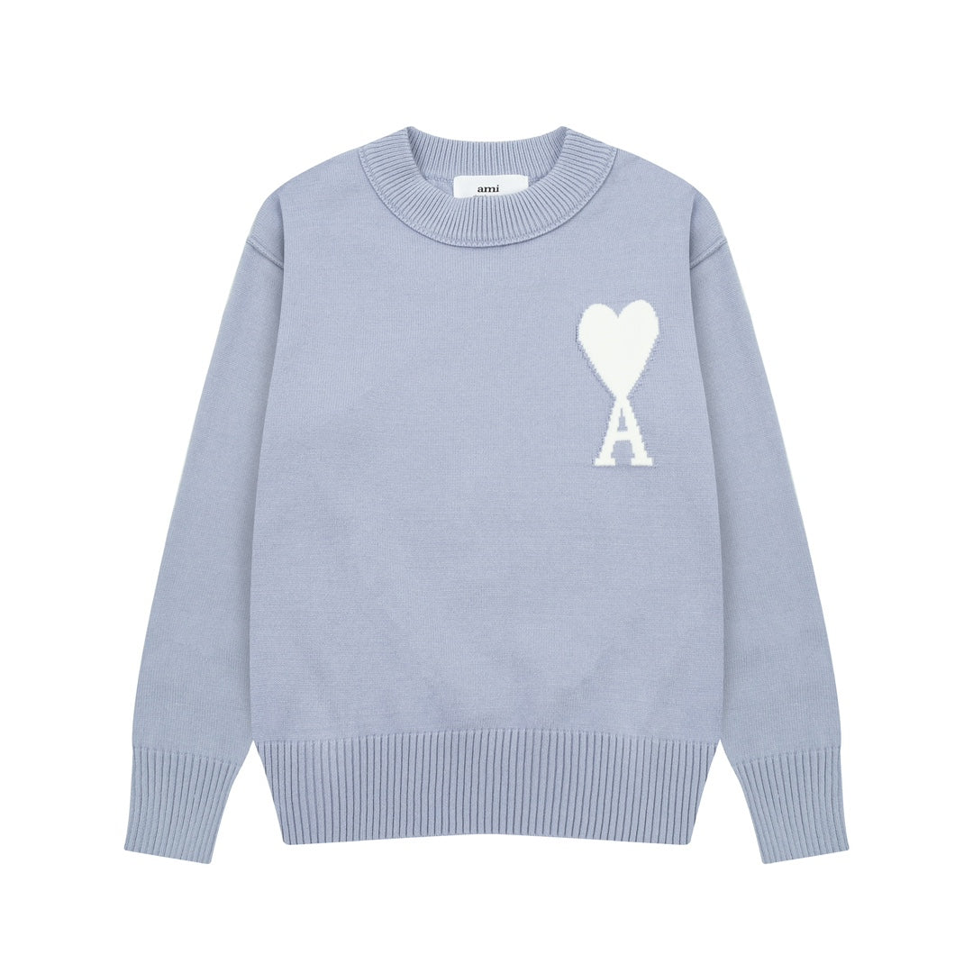 AMIPARIS Cotton & Wool Sweater - Premium Blend Knitwear