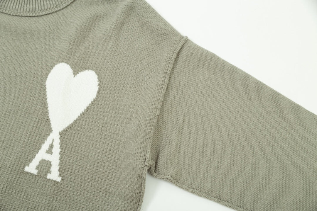AMIPARIS Cotton & Wool Sweater - Premium Blend Knitwear