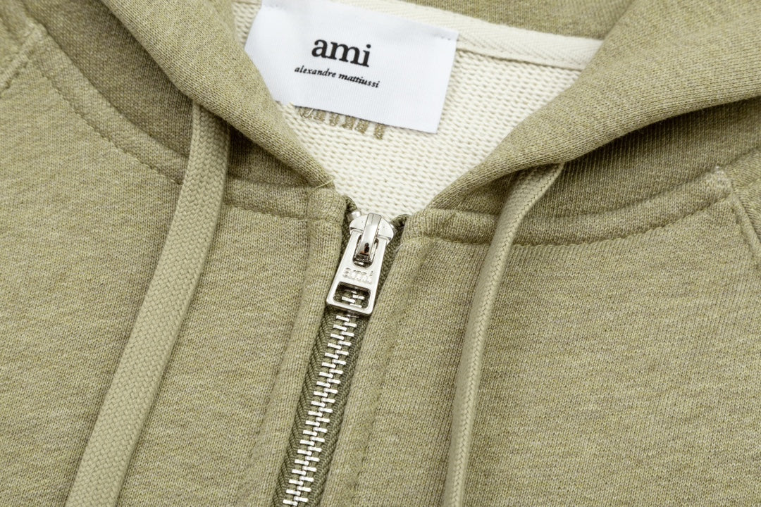 AMI PARIS cotton hoodie
