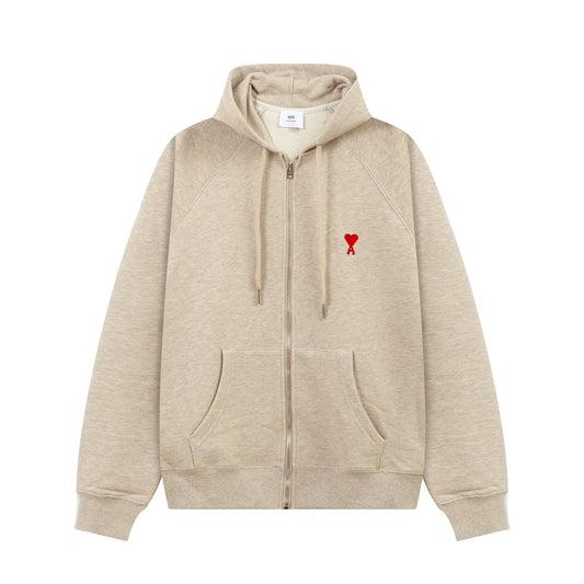 AMI PARIS cotton hoodie