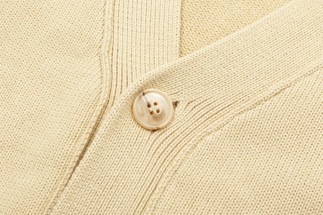 AMIPARIS Cotton & Wool Cardigan - Premium Blend Knitwear