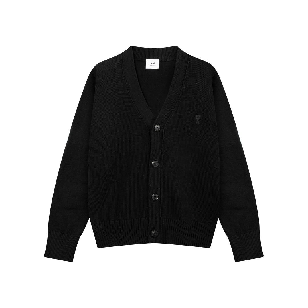 AMIPARIS Cotton & Wool Cardigan - Premium Blend Knitwear