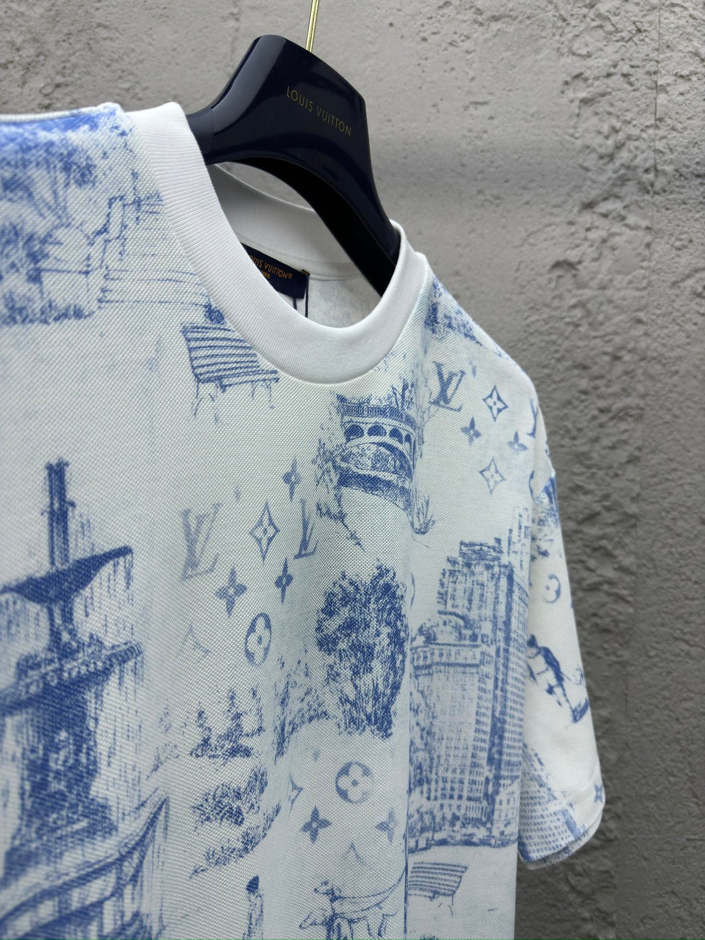LOUIS VUITTON x Nigo Graffiti Print T-Shirt