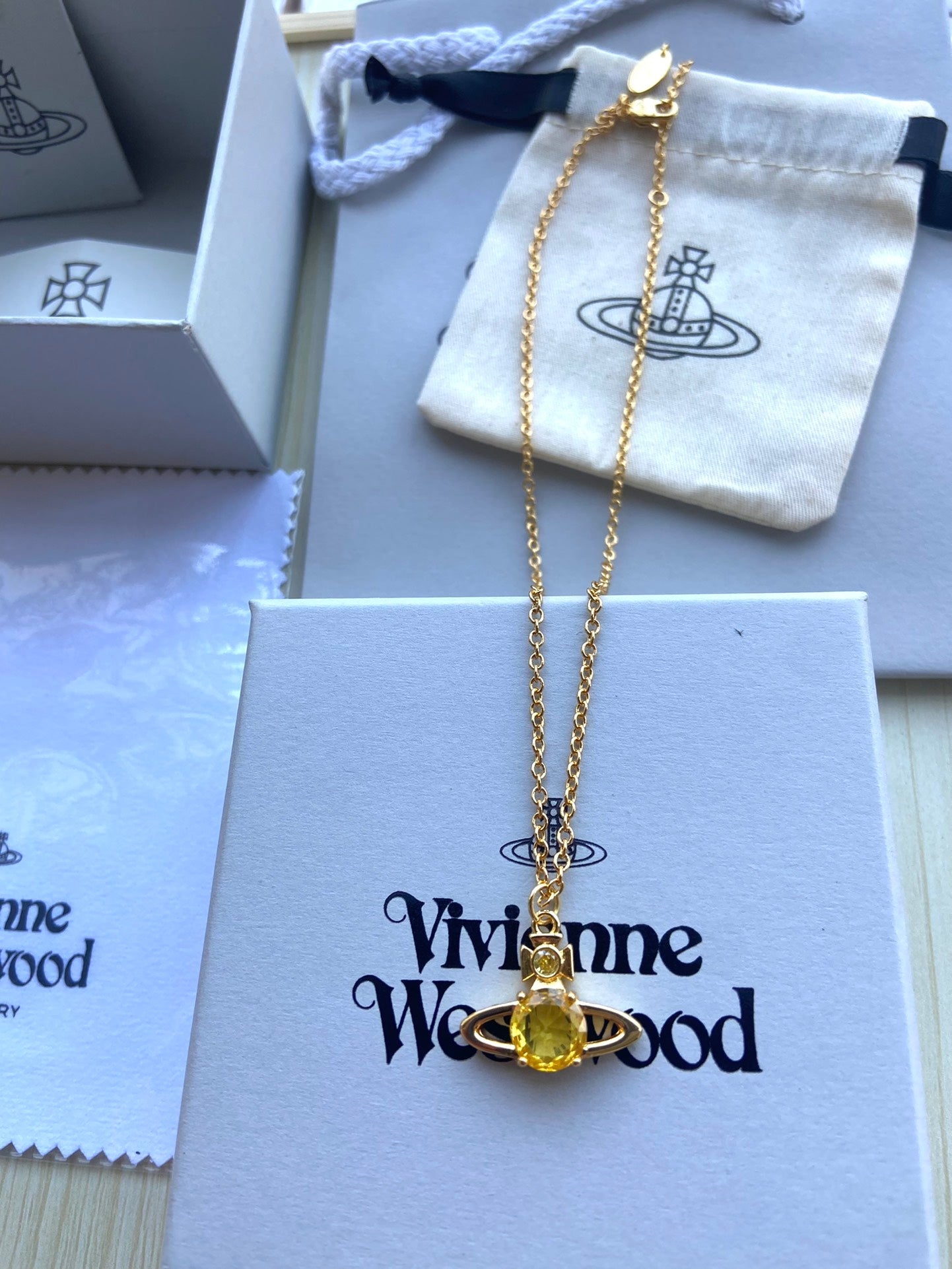 Vivienne Westwood Rhinestone Collar Necklace