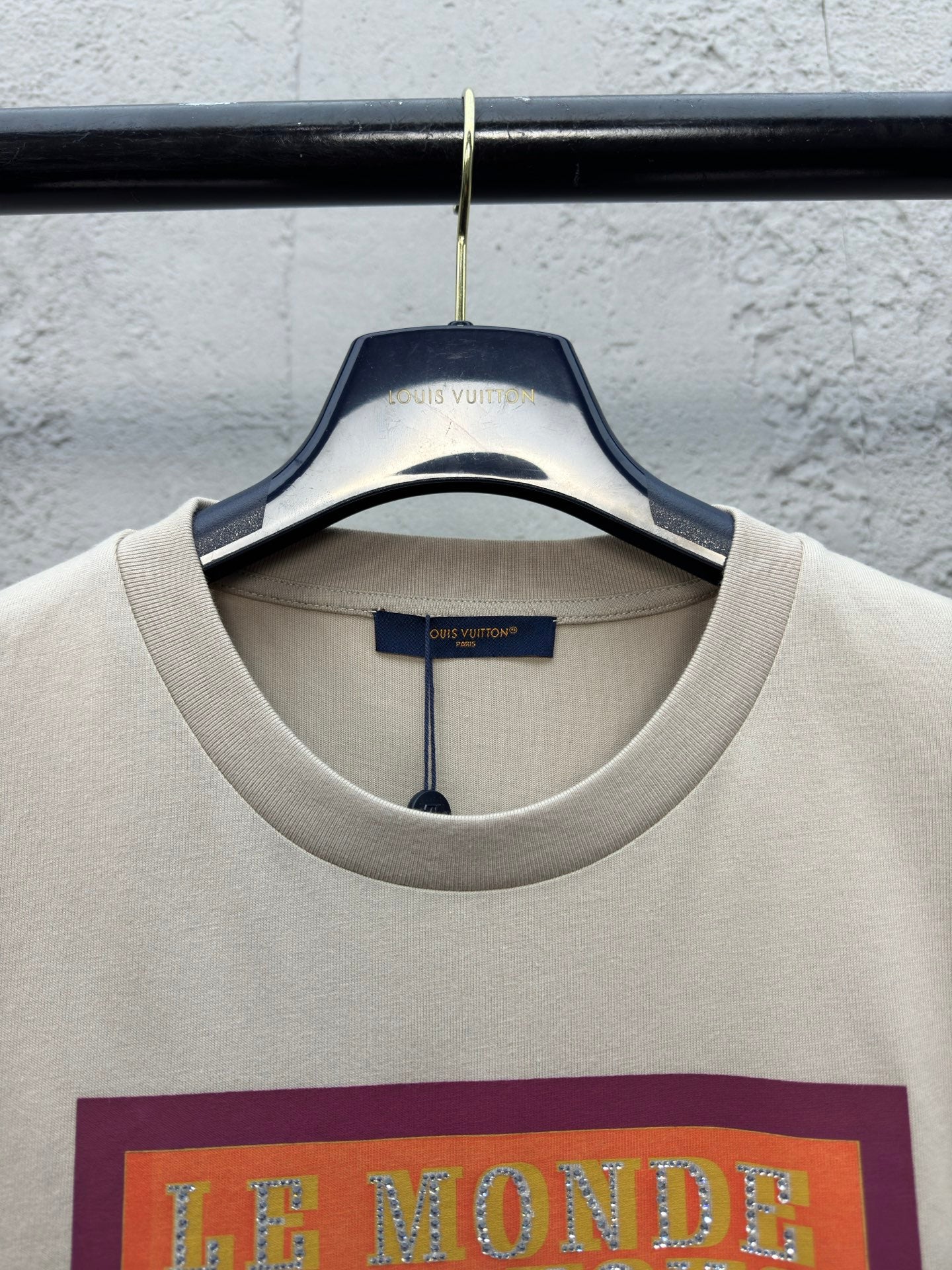 LOUIS VUITTON Map-Print T-Shirt