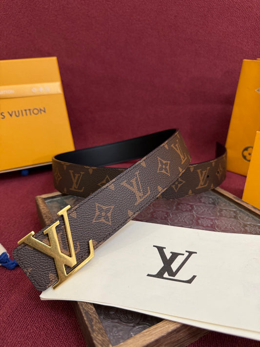 LOUIS VUITTON New Men's Brown Belt