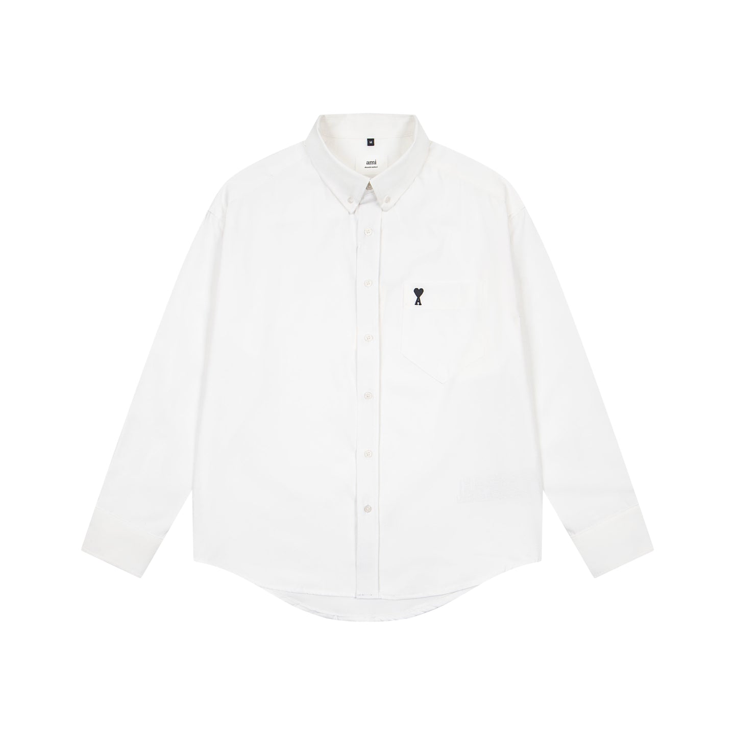 AMI PARIS Simple Couple Shirts - Matching Cotton Shirts