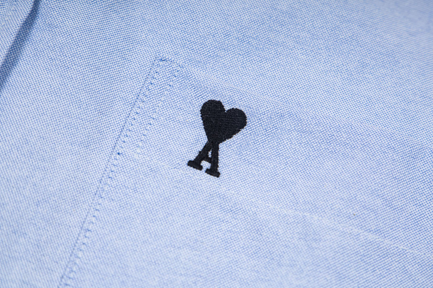 AMI PARIS Simple Couple Shirts - Matching Cotton Shirts