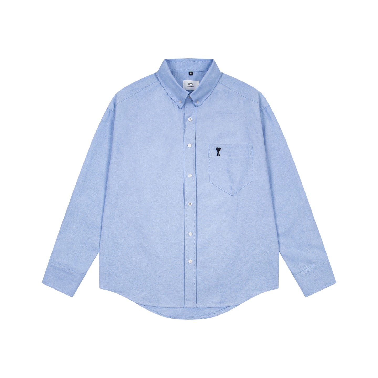 AMI PARIS Simple Couple Shirts - Matching Cotton Shirts