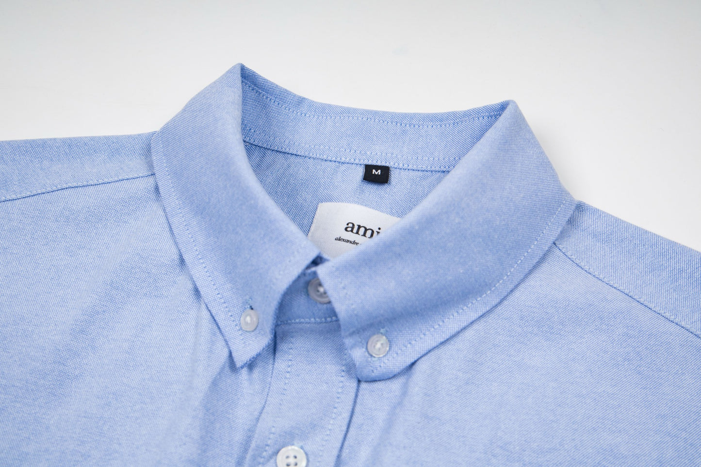 AMI PARIS Simple Couple Shirts - Matching Cotton Shirts