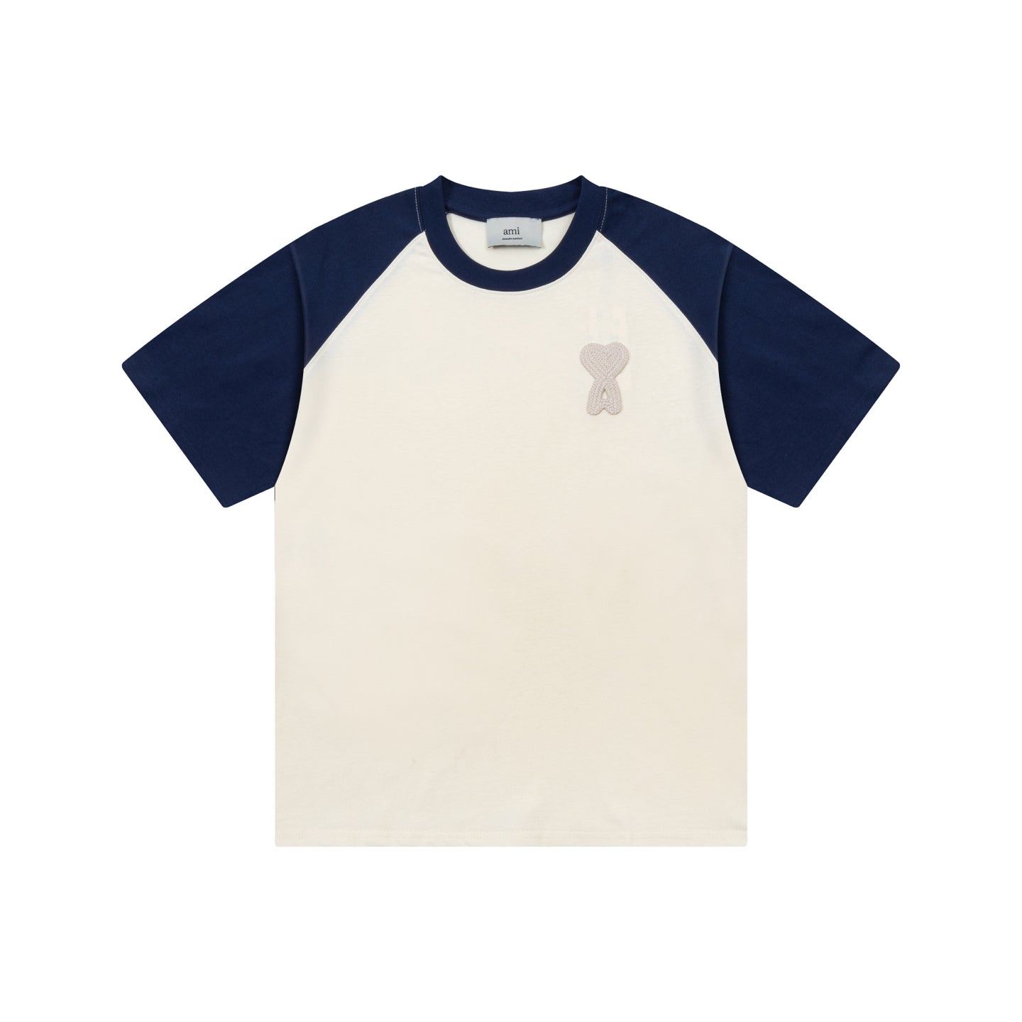 AMI PARIS Casual T-Shirt - Premium Cotton Blend