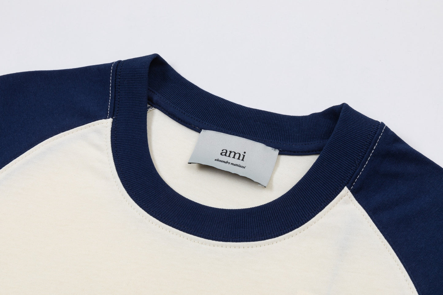 AMI PARIS Casual T-Shirt - Premium Cotton Blend