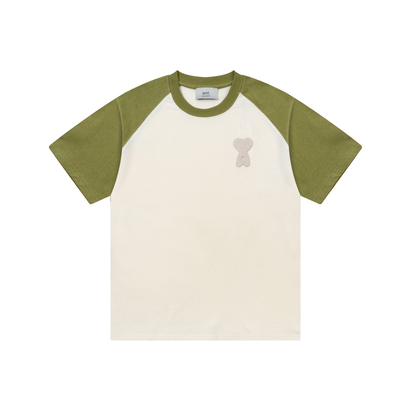 AMI PARIS Casual T-Shirt - Premium Cotton Blend
