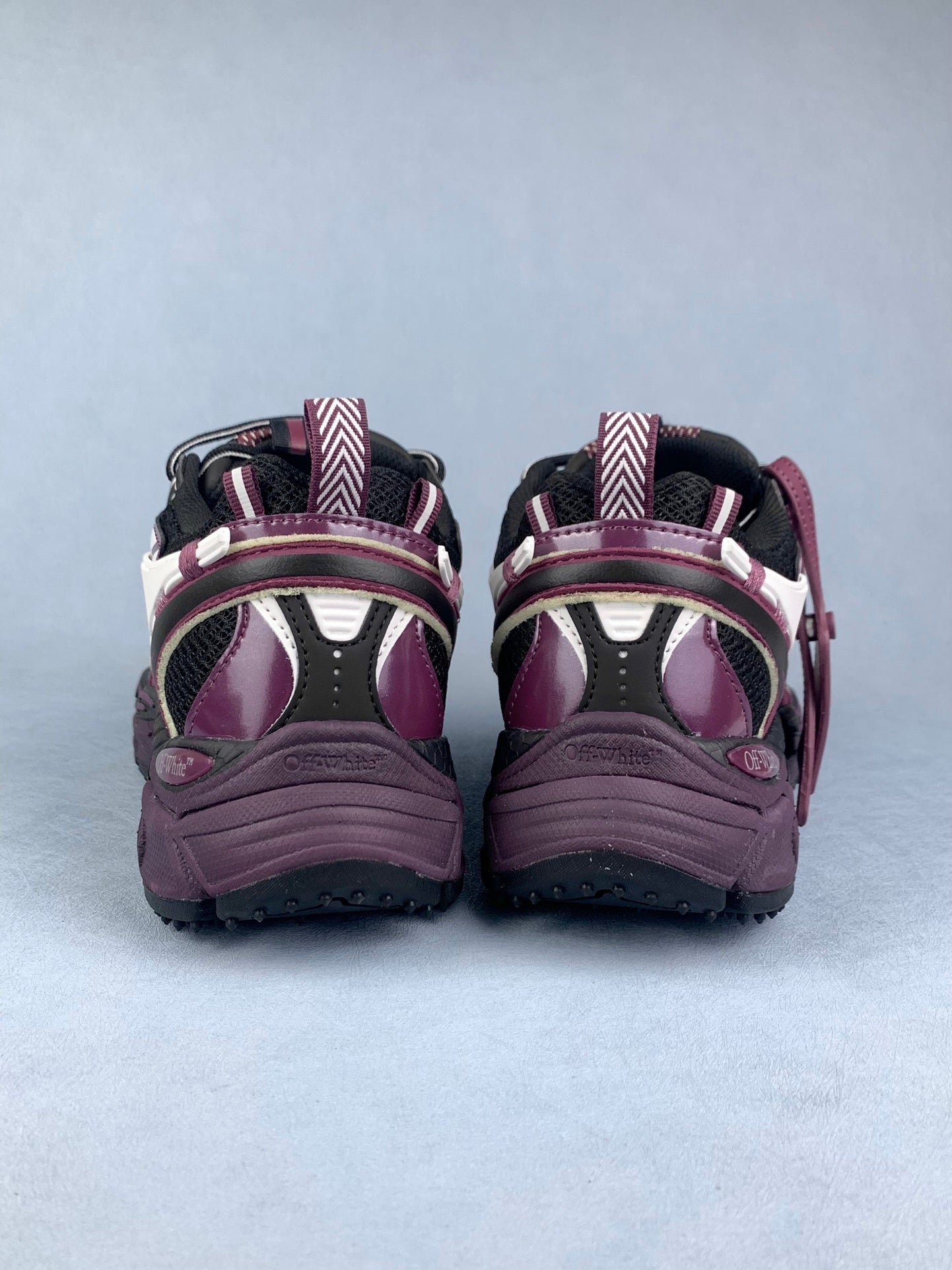 Off-White Burgundy Sneakers