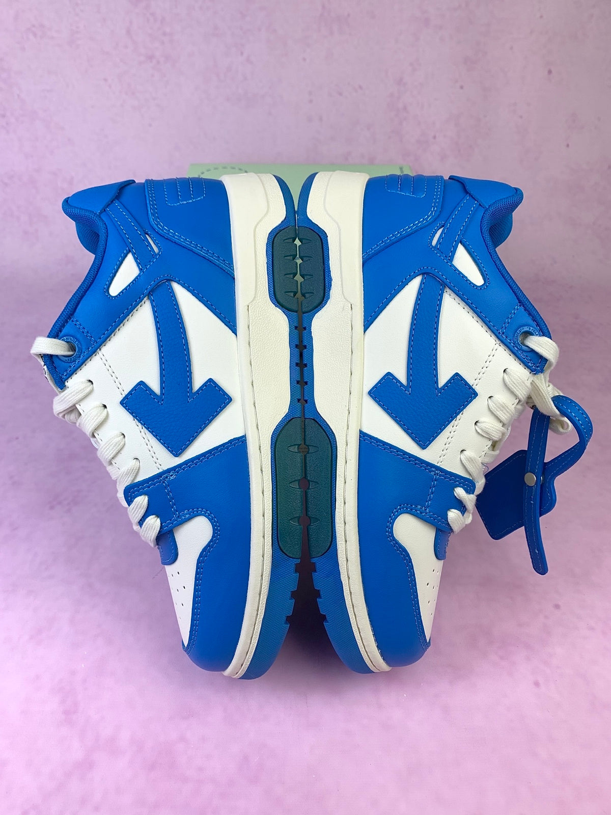 Off-White Blue Arrow Sneakers