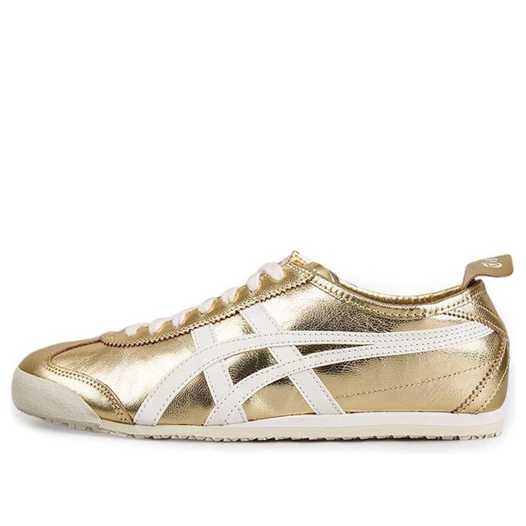 Onitsuka Tiger Mexico 66 Gold Sneakers - Image 1