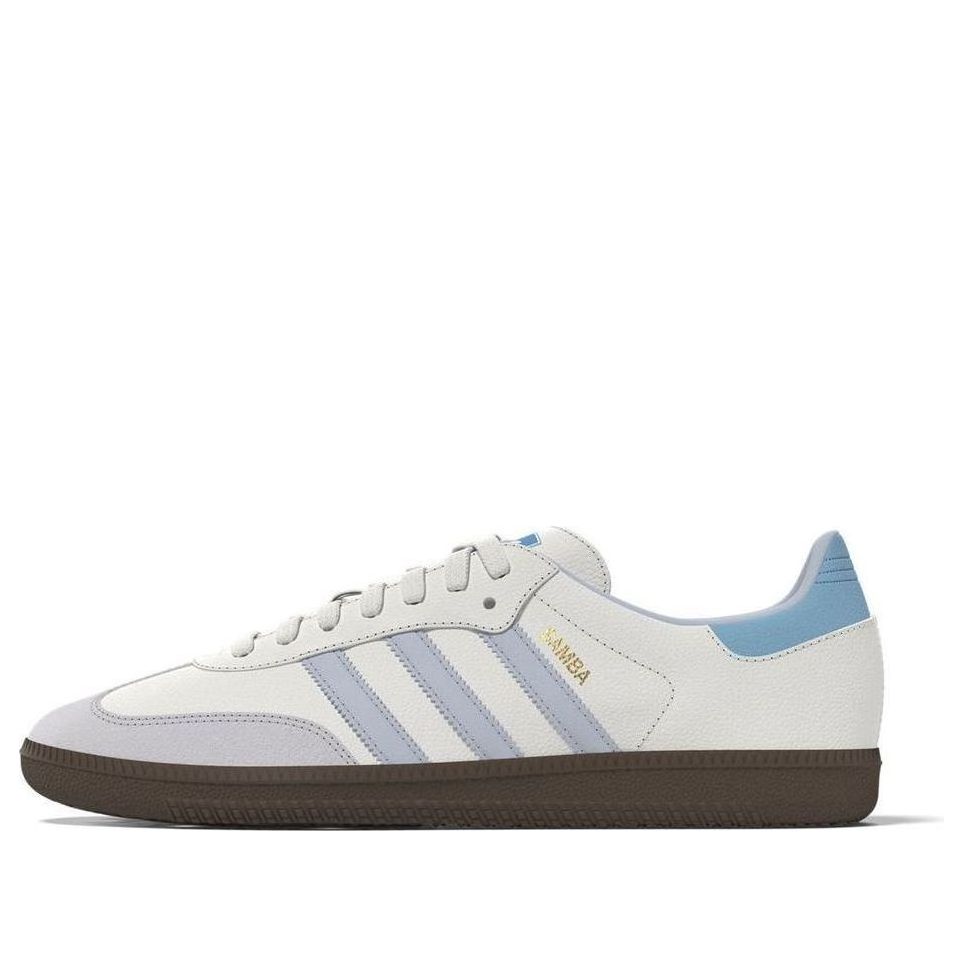 adidas Samba OG White Halo Blue Gum ID2055