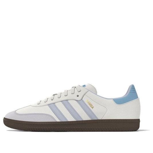 adidas Samba OG White Halo Blue Gum ID2055