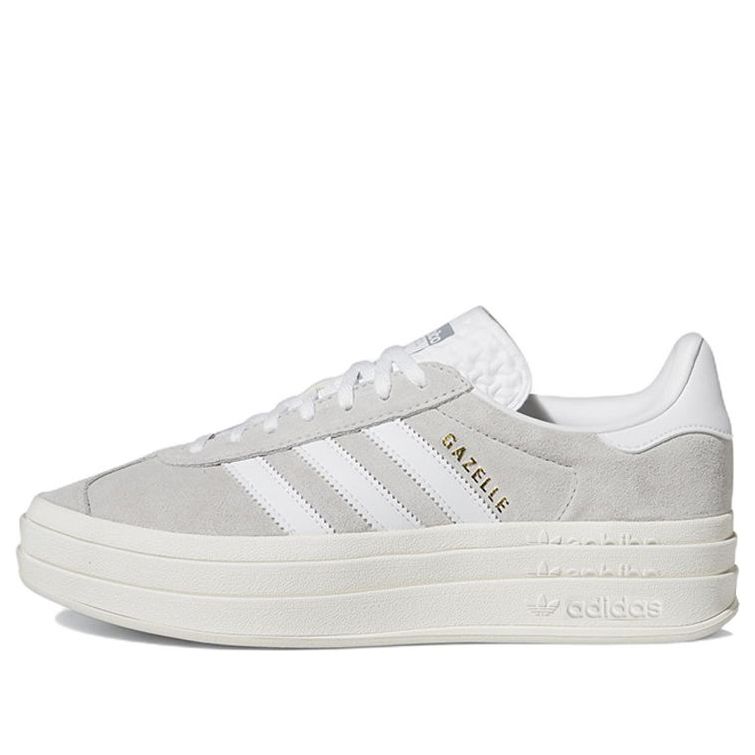 Womens adidas Gazelle Bold Grey White HQ6893