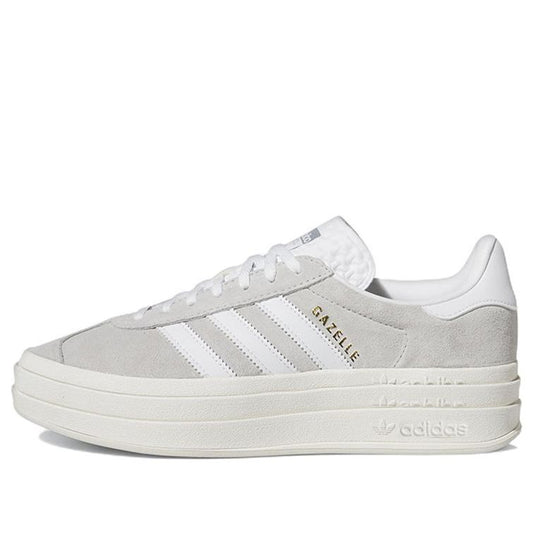 Womens adidas Gazelle Bold Grey White HQ6893