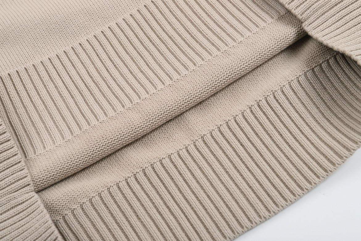 AMI PARIS Cotton and wool sweater