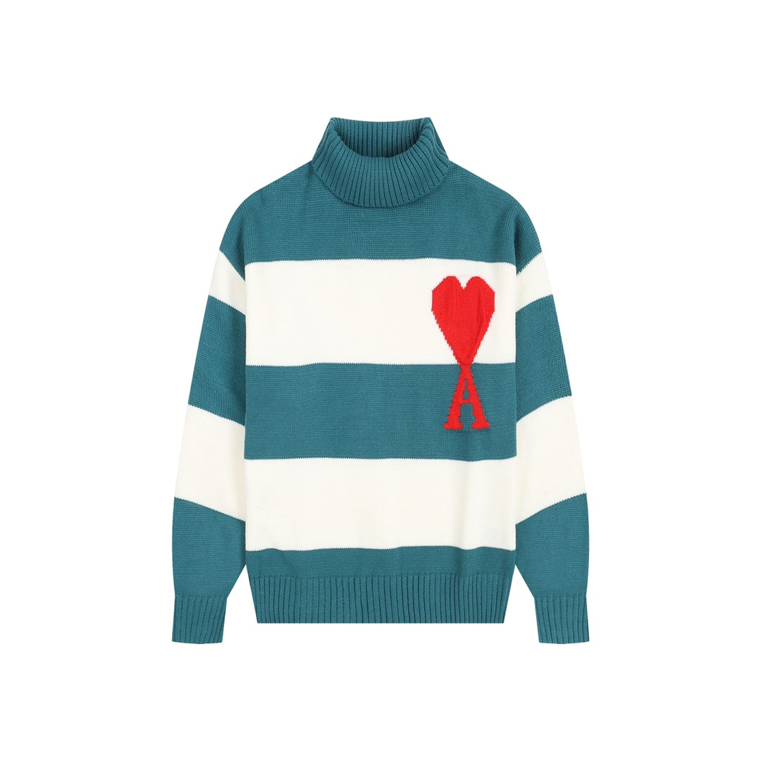 AMIPARIS Cotton & Wool Sweater - Premium Blend Knitwear