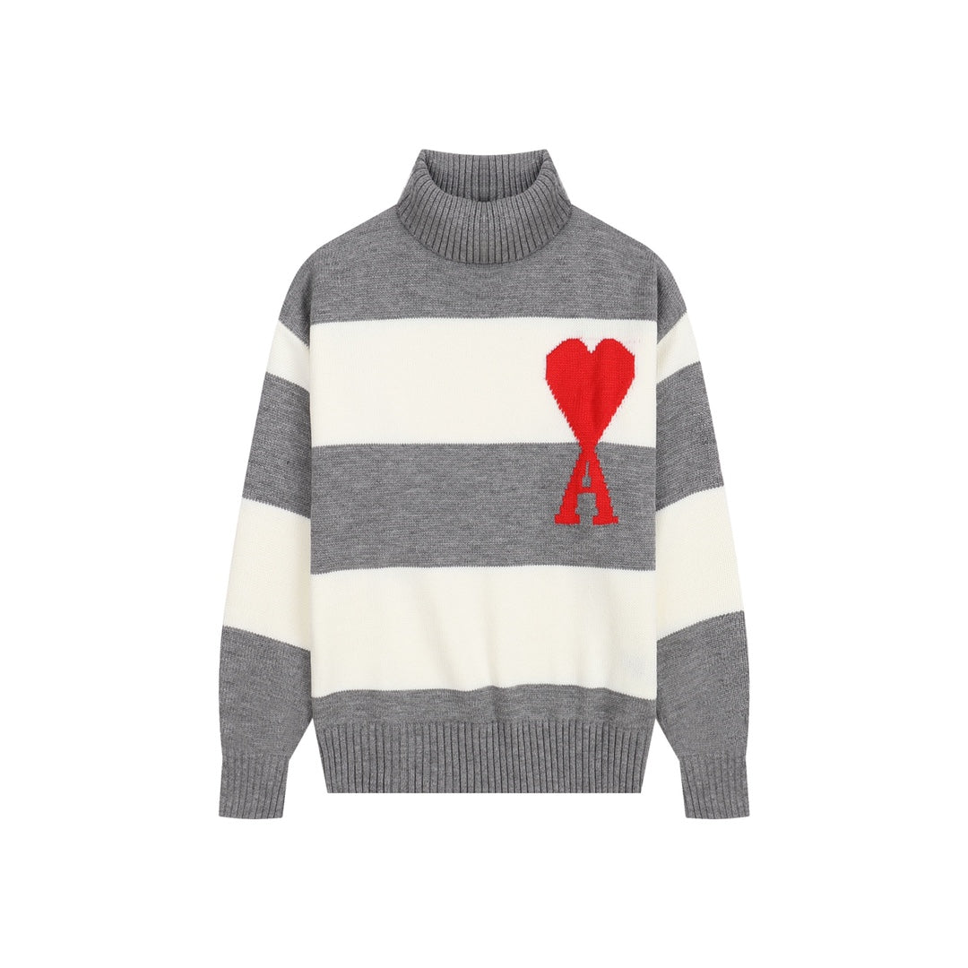 AMIPARIS Cotton & Wool Sweater - Premium Blend Knitwear
