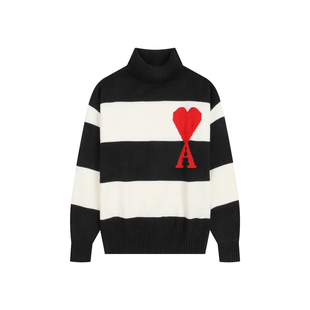 AMIPARIS Cotton & Wool Sweater - Premium Blend Knitwear