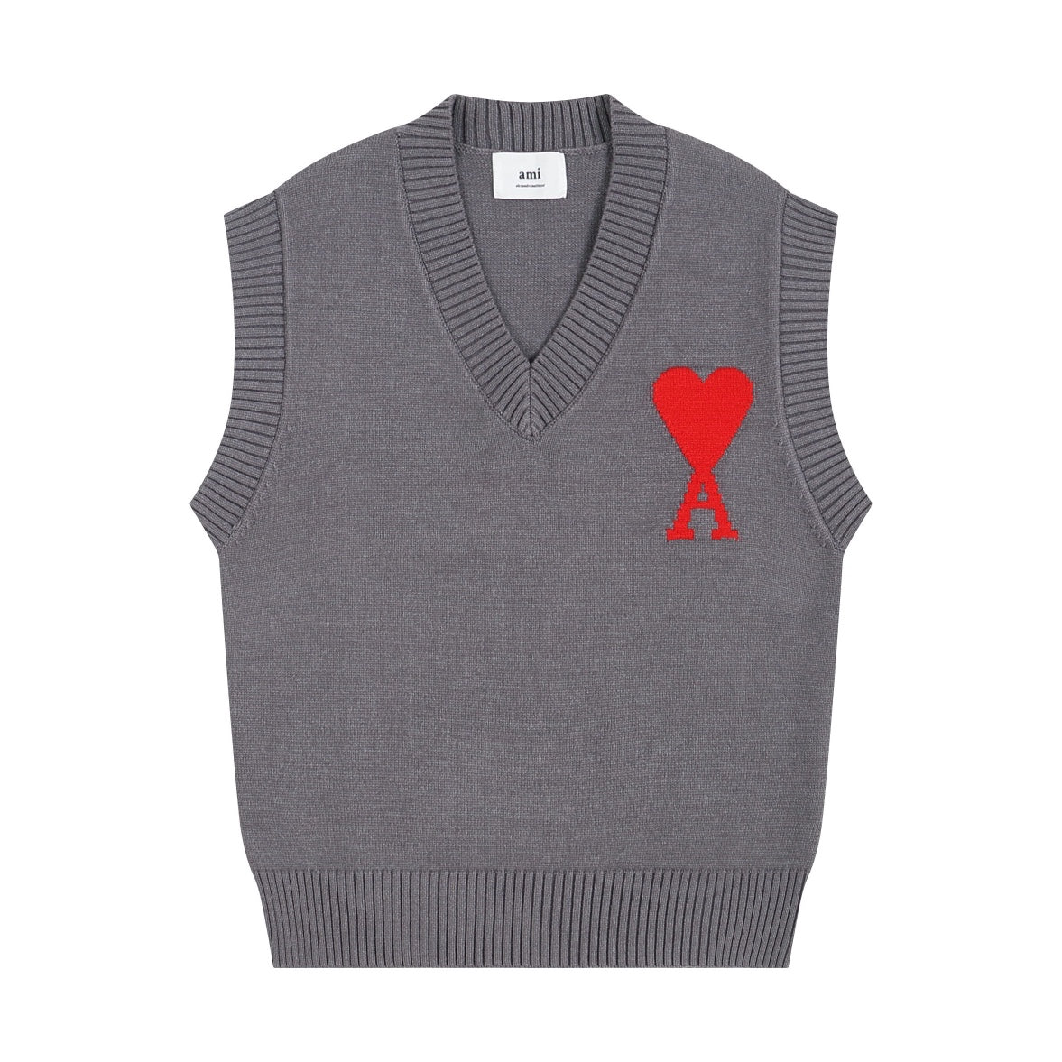AMIPARIS Sweater Vest - Premium Cotton & Wool Blend